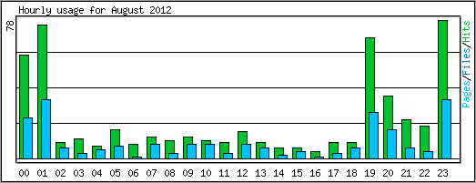 Hourly usage