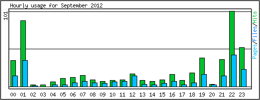 Hourly usage