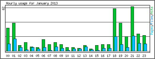Hourly usage