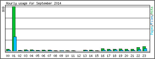 Hourly usage