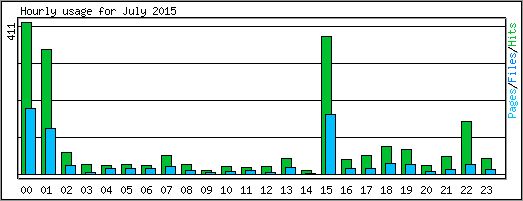 Hourly usage