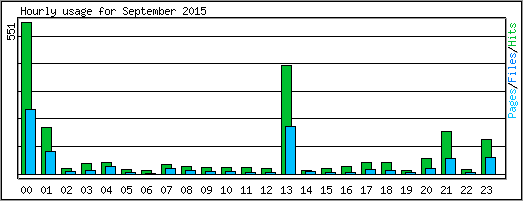 Hourly usage