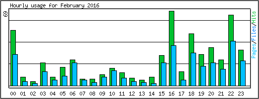 Hourly usage