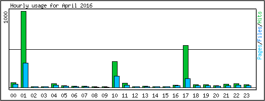 Hourly usage
