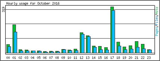 Hourly usage