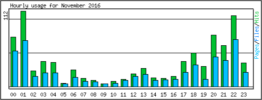Hourly usage