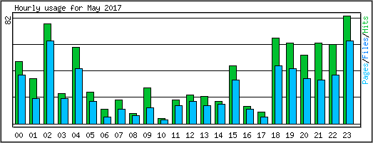 Hourly usage